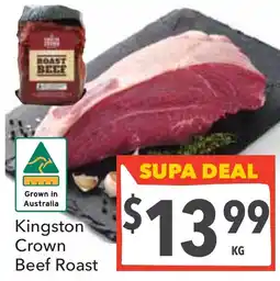 Supa Valu Kingston Crown Beef Roast offer