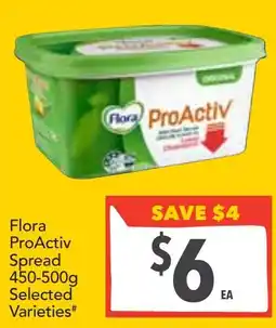 Supa Valu Flora ProActiv Spread offer