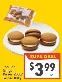 Supa Valu Jon Jon Ginger Kisses offer
