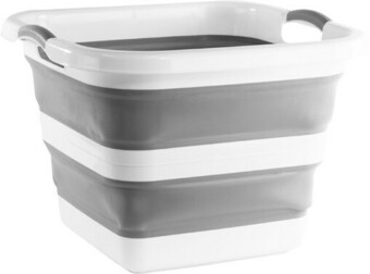 Collapse-A Square Tub with Plug 40L