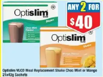 Optislim VLCD Meal Replacement Shake