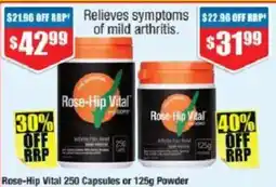 Chemist Warehouse Rose-Hip Vital offer