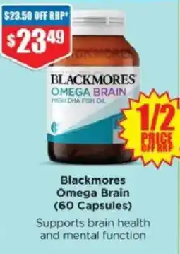 Chemist Warehouse Blackmores Omega Brain offer