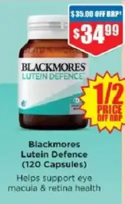 Chemist Warehouse Blackmores Lutein Defence offer