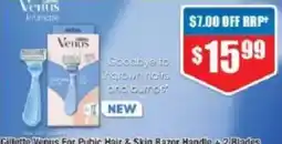 Chemist Warehouse Gillette Venus For Pubic Hair & Skin Razor Handle offer