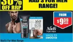 Chemist Warehouse Nad's For Men Nose Max Kit offer