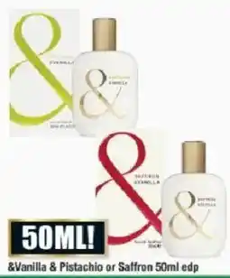 Chemist Warehouse &Vanilla & Pistachio or Saffron edp offer