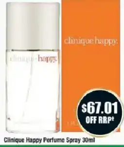Chemist Warehouse Clinique Happy Perfume Spray offer