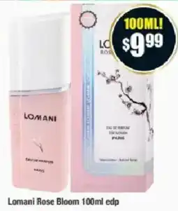 Chemist Warehouse Lomani Rose Bloom 100ml edp offer