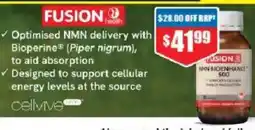 Chemist Warehouse Fusion NMN Bioenhance 500 offer