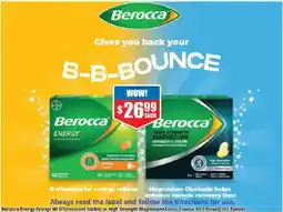 Chemist Warehouse Berocca Energy offer