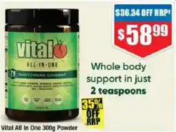 Chemist Warehouse Vital All In One Powder offer