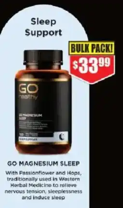 Chemist Warehouse GO Magnesium Sleep offer