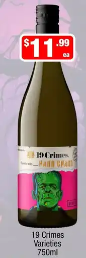 Liquor Stax 19 Crimes Hard Chard Varieties offer