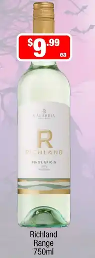Liquor Stax Richland Pinot Grigio offer