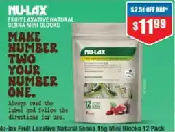 Chemist Warehouse Nu-lax Fruit Laxative Natural Senna Mini Blocks offer