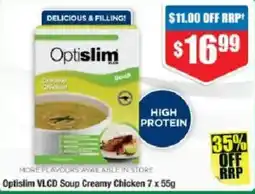 Chemist Warehouse Optislim VLCD Soup Creamy Chicken offer