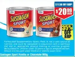 Chemist Warehouse Sustagen Sport offer