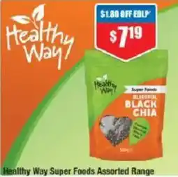 Chemist Warehouse Healthy Way Super Foods Assorted Range offer