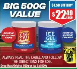 Chemist Warehouse Deep Heat Original Heat Rub offer