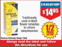 Chemist Warehouse Rescue Sleep offer