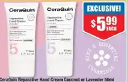Chemist Warehouse CeraQuin Reparative Hand Cream offer
