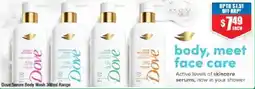 Chemist Warehouse Dove Serum Body Wash offer