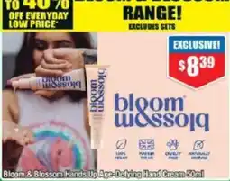 Chemist Warehouse Bloom & Blossom Hands Up Age-Defying Hand Cream offer