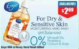 Chemist Warehouse Enya Milk & Honey Hand Wash offer