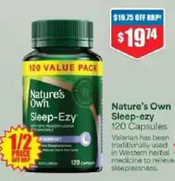 Chemist Warehouse Nature's Own Sleep-ezy offer