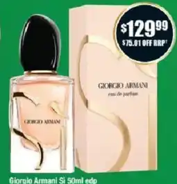 Chemist Warehouse Giorgio Armani Si edp offer