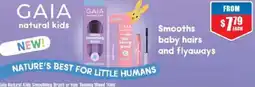 Chemist Warehouse Gaia Natural Kids Smoothing Brush or Hair Taming Wand offer