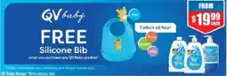 Chemist Warehouse QV baby Silicone Bib offer