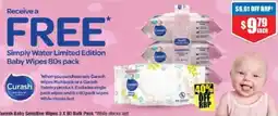 Chemist Warehouse Curash Baby Sensitive Wipes offer