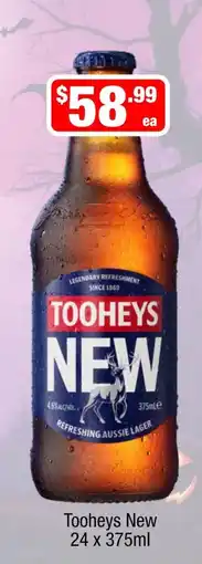 Liquor Stax Tooheys New offer