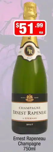 Liquor Stax Ernest Rapeneau Champagne offer
