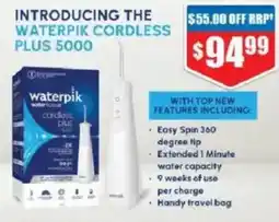 Chemist Warehouse Waterpik cordless plus 5000 offer