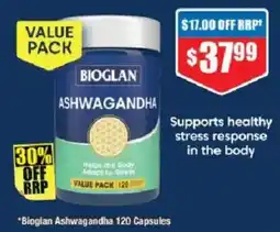 Chemist Warehouse Bioglan Ashwagandha offer