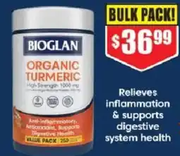 Chemist Warehouse Bioglan Organic Turmeric offer