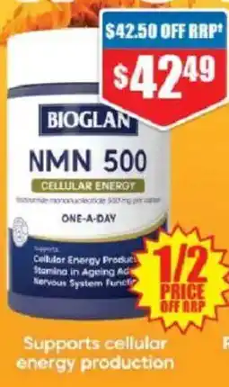 Chemist Warehouse Bioglan Nmn 500 offer