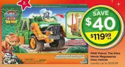 Toyworld PAW Patrol: The Dino Movie Megasaurus Dino Vehicle offer