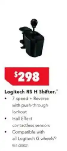 Harvey Norman Logitech RS H Shifter offer