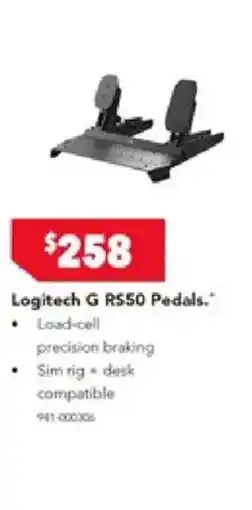 Harvey Norman Logitech G R550 Pedals offer