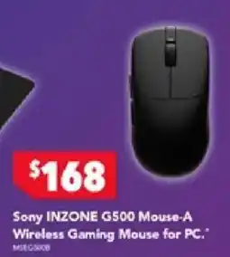 Harvey Norman Sony INZONE G500 Mouse-A Wireless Gaming Mouse for PC offer