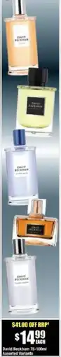 Chemist Warehouse David Beckham offer