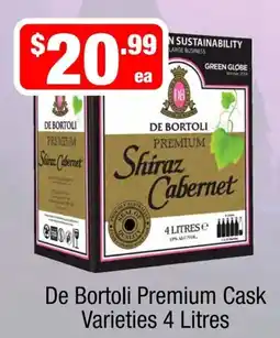 Liquor Stax De Bortoli Premium Cask Varieties offer