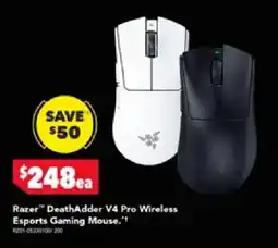 Harvey Norman Razer DeathAdder V4 Pro Wireless Esports Gaming Mouse offer