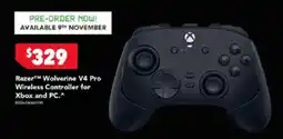 Harvey Norman Razer™ Wolverine V4 Pro Wireless Controller for Xbox and PC. offer