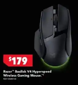 Harvey Norman Razer Basilisk V4 Hyperspeed Wireless Gaming Mouse offer