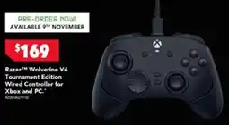 Harvey Norman Razer™ Wolverine V4 Tournament Edition Wired Controller for Xbox and PC. offer